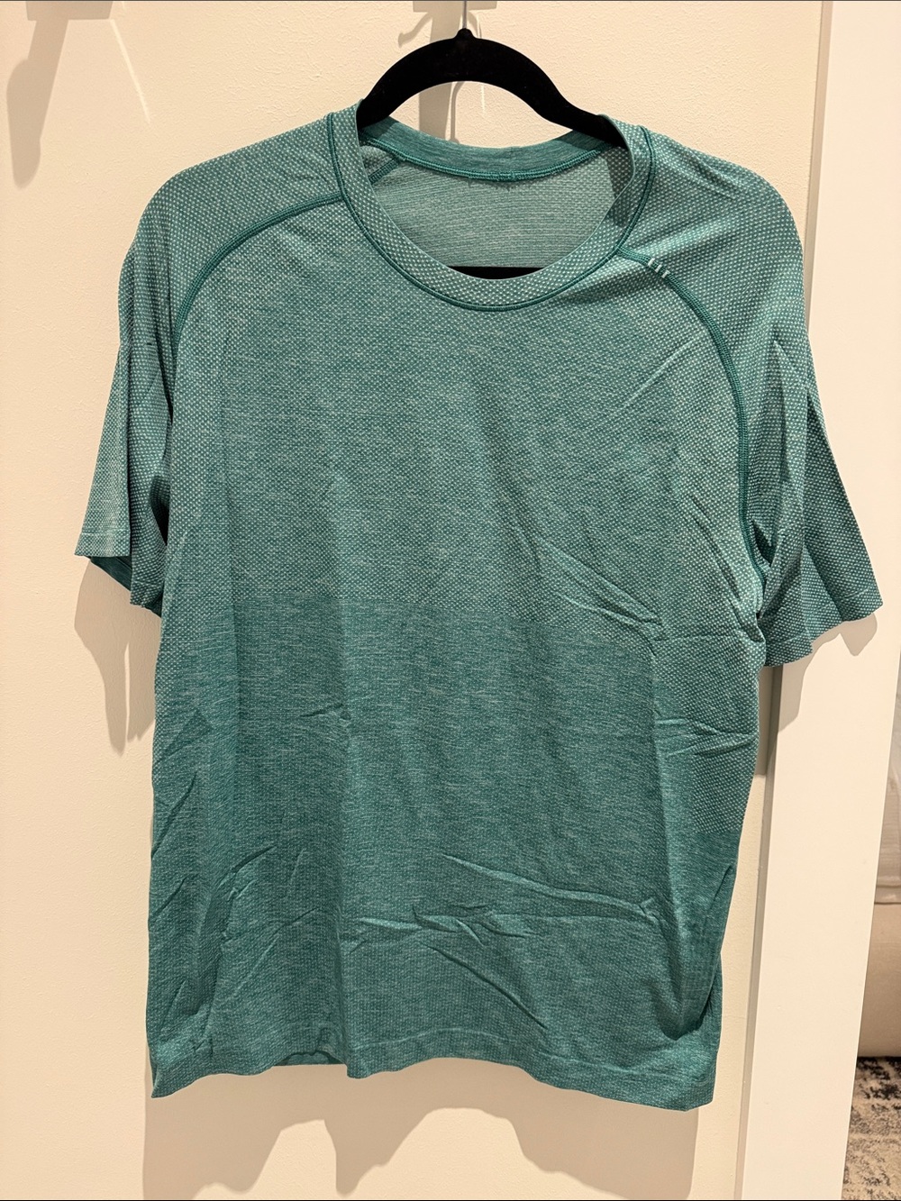Lululemon Metal Vent Tech Teal-Green Short Sleeve Performance Tee Medium